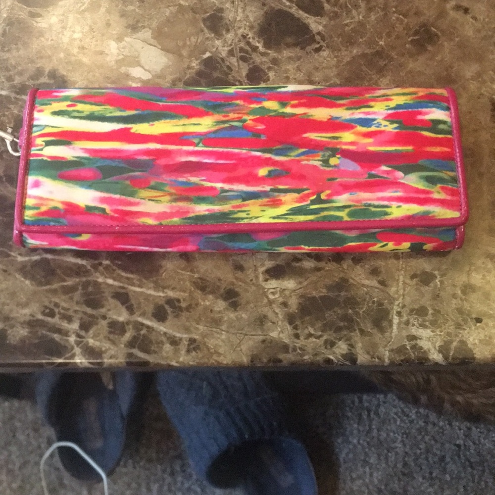 Watercolor Clutch